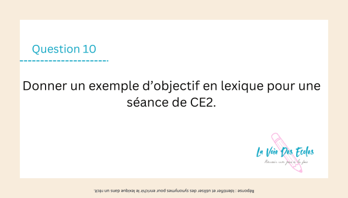 115 Flashcards de Leçon en Français – Oral CRPE
