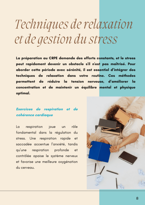 Le Guide Essentiel pour Réussir le CRPE : Gérer le Stress et Organiser vos Révisions
